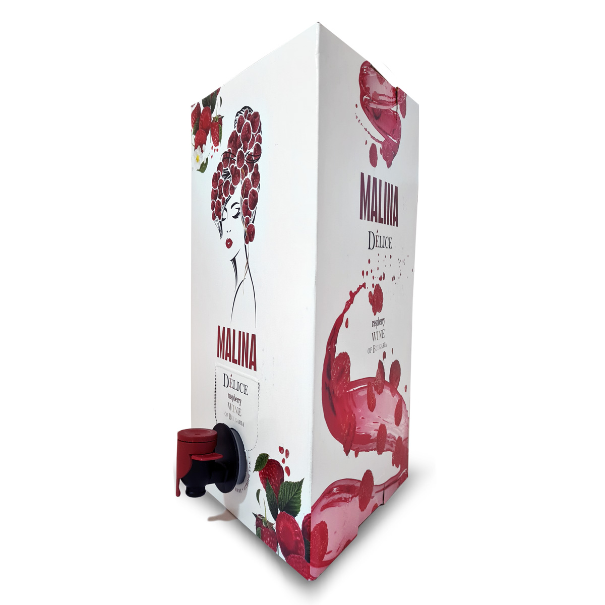 бокс малиново вино MALINA 1.5л